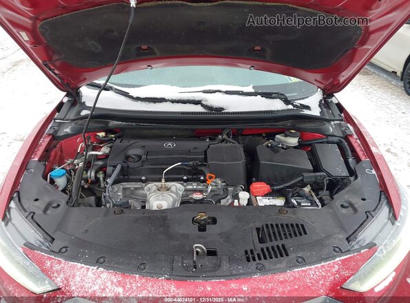 19UDE2F77MA005703 2021 ACURA ILX Red Vista trasera