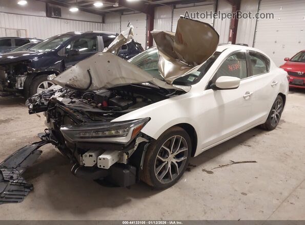 19UDE2F7XNA005356 2022 ACURA ILX White წინა მარცხენა ხედი სამი მეოთხედიდან
