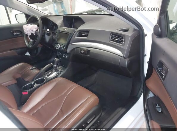 19UDE2F7XNA005356 2022 ACURA ILX White წინა სალონის ხედი