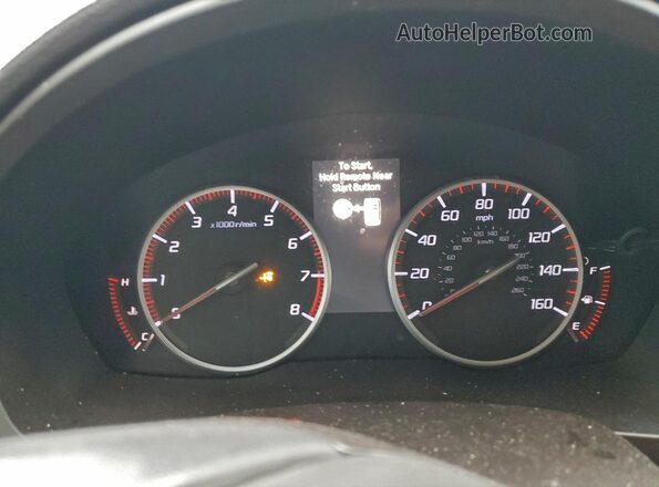 19UDE2F80KA010294 2019 ACURA ILX Black ხელსაწყოთა პანელის ხედი