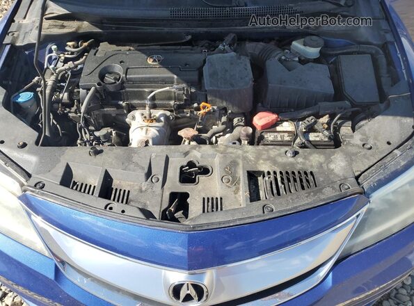 19UDE2F85GA020181 2016 ACURA ILX Blue Widok wnętrza z tyłu