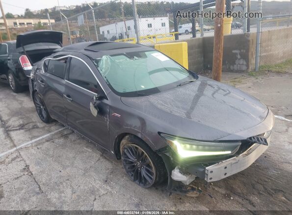 19UDE2F87MA000378 2021 ACURA ILX Black Widok z przodu