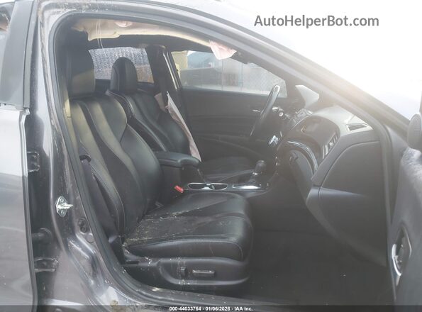 19UDE2F87MA000378 2021 ACURA ILX Black Widok wnętrza z przodu