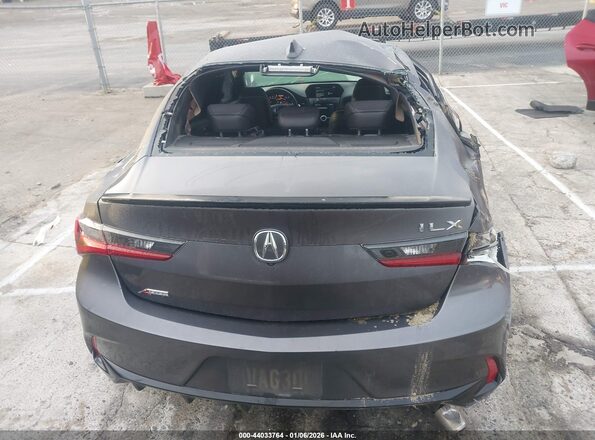 19UDE2F87MA000378 2021 ACURA ILX Black Widok wnętrza z tyłu