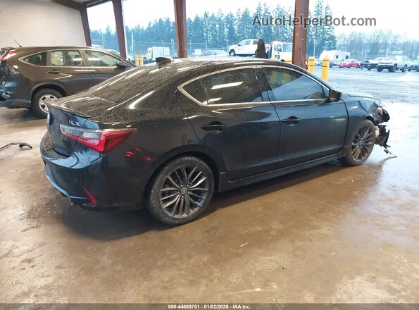 19UDE2F87MA006603 2021 ACURA ILX Black უკანა მარჯვენა