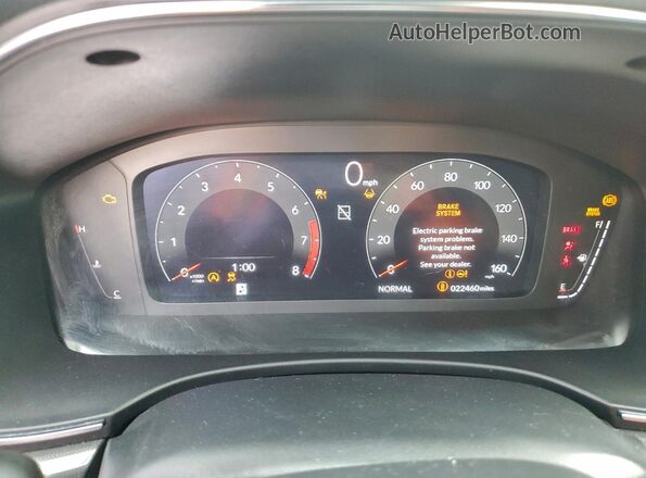 19UDE4H32SA000962 2025 ACURA INTEGRA Black Widok zestawu wskaźników