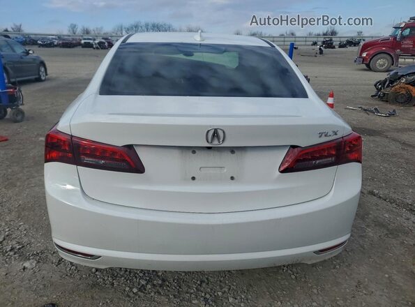 19UUB1F34GA015951 2016 ACURA TLX White Rear view