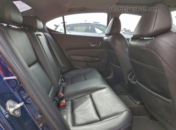 19UUB1F50JA006351 2018 ACURA TLX Blue Widok tylnych siedzeń