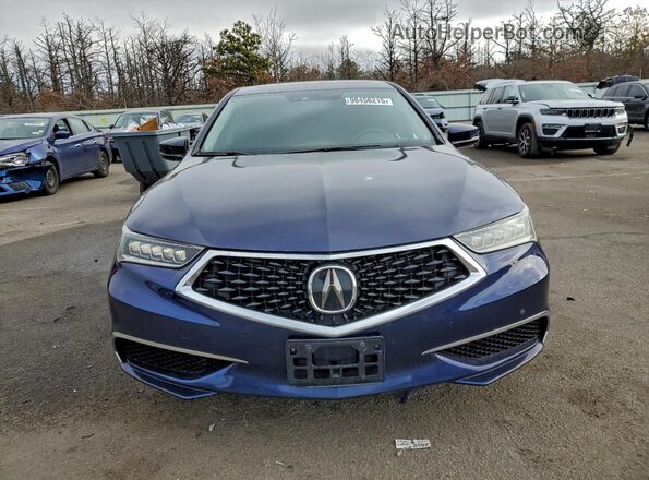 19UUB1F50JA006351 2018 ACURA TLX Blue Widok z przodu