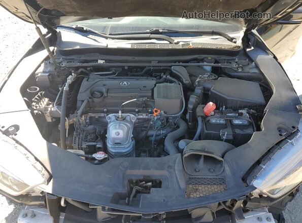 19UUB1F51LA017295 2020 ACURA TLX Black Widok wnętrza z tyłu