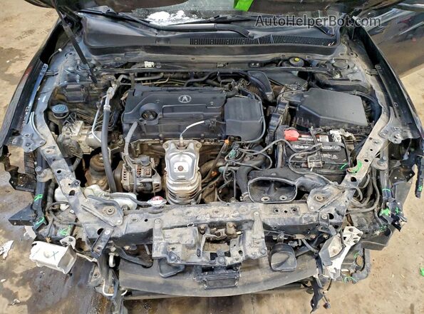 19UUB1F61JA800784 2018 ACURA TLX Black Vista interior trasera