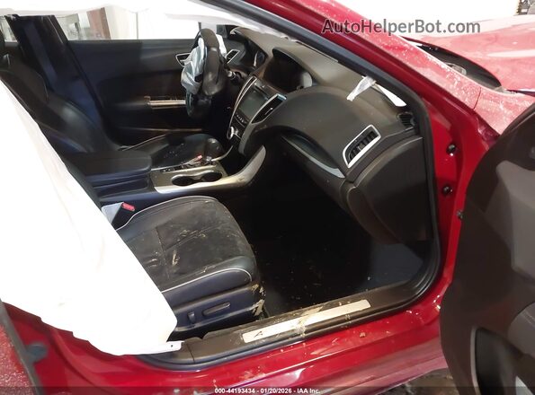 19UUB1F61KA003291 2019 ACURA TLX Red Вид салону спереду
