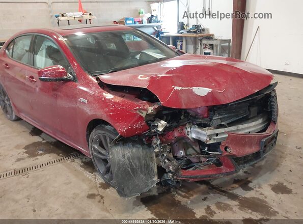 19UUB1F61KA003291 2019 ACURA TLX Red Вид спереду