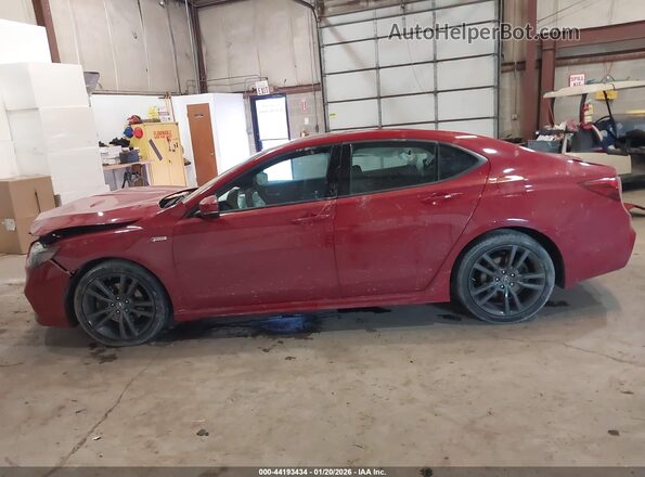 19UUB1F61KA003291 2019 ACURA TLX Red 