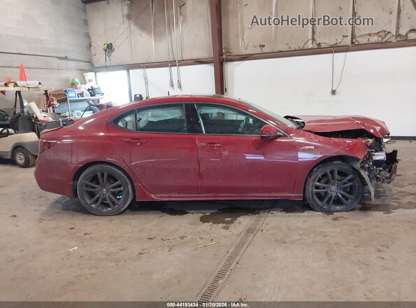 19UUB1F61KA003291 2019 ACURA TLX Red Панорамний вид салону 360°