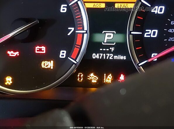 19UUB1F61KA003291 2019 ACURA TLX Red 