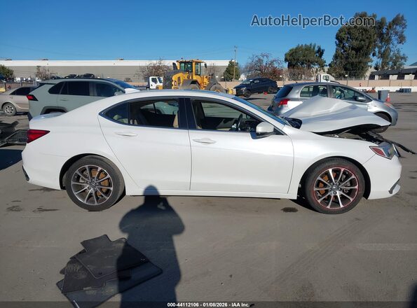 19UUB2F33LA000728 2020 ACURA TLX White Vista interior trasera