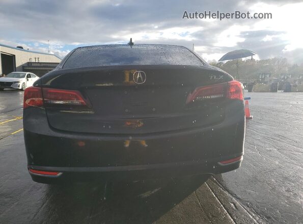 19UUB2F53GA008190 2016 ACURA TLX Brown Widok z tyłu