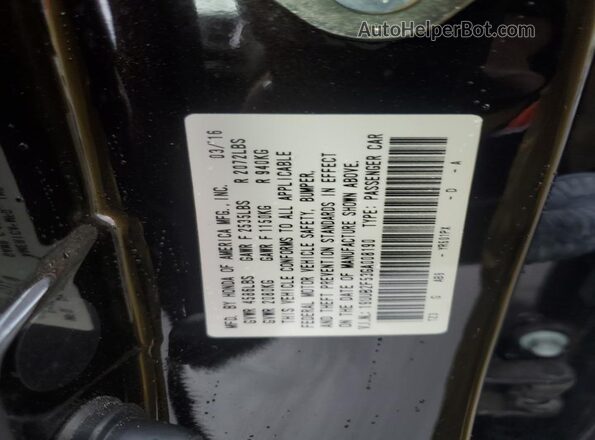 19UUB2F53GA008190 2016 ACURA TLX Brown Widok komory silnika