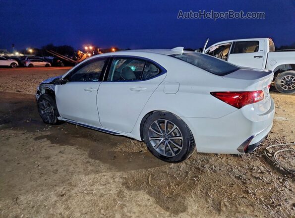 19UUB2F5XJA009182 2018 ACURA TLX White უკანა მარცხენა