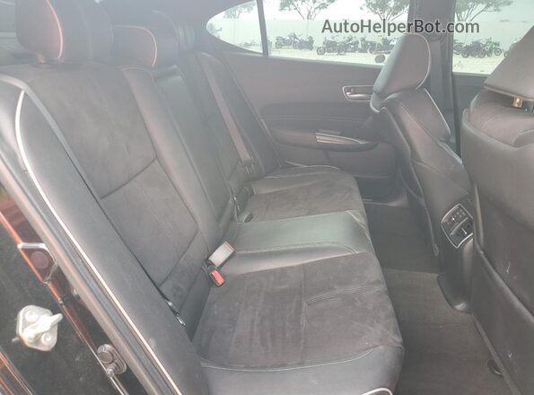 19UUB2F68LA004655 2020 ACURA TLX Black Rear seats view
