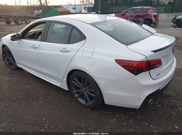 19UUB2F69LA004986 2020 ACURA TLX White Tył lewy