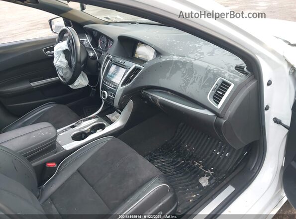 19UUB2F69LA004986 2020 ACURA TLX White Widok wnętrza z przodu