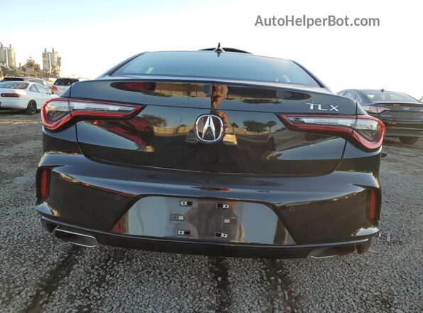 19UUB5F43PA004357 2023 ACURA TLX Black Հետևի տեսք