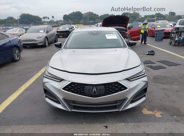 19UUB5F46PA003428 2023 ACURA TLX Серебряный Вид задней части салона