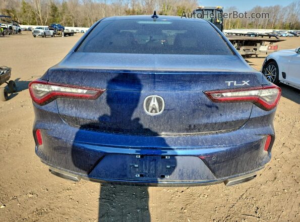19UUB5F47MA015017 2021 ACURA TLX Black უკანა ხედი