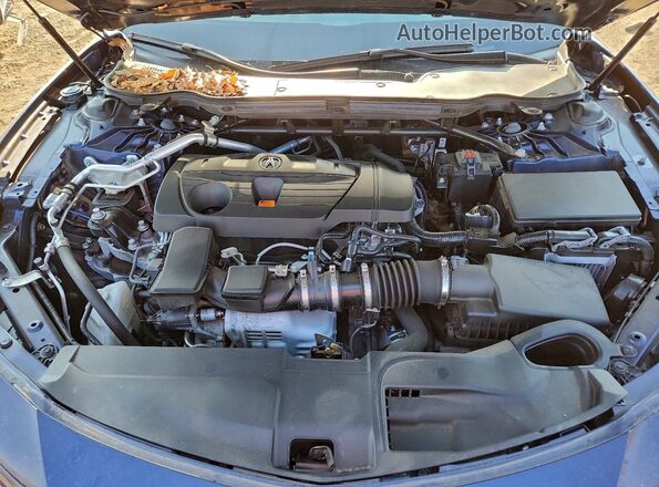 19UUB5F47MA015017 2021 ACURA TLX Black უკანა სალონის ხედი