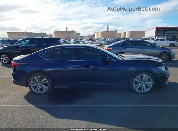 19UUB5F49MA006948 2021 ACURA TLX Blue Панорамний вид салону 360°