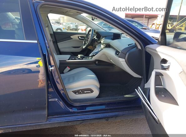 19UUB5F49MA006948 2021 ACURA TLX Blue Вид салону спереду