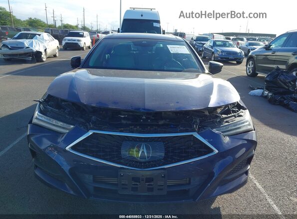19UUB5F49MA006948 2021 ACURA TLX Blue Вид спереду