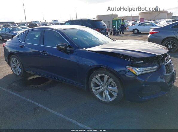 19UUB5F49MA006948 2021 ACURA TLX Blue 