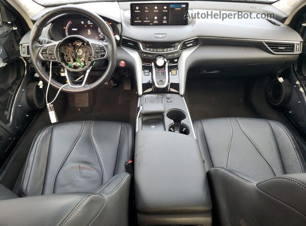 19UUB5F4XRA000843 2024 ACURA TLX Gray Vista del salpicadero