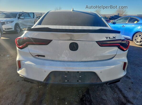 19UUB5F55MA011525 2021 ACURA TLX White Widok z tyłu