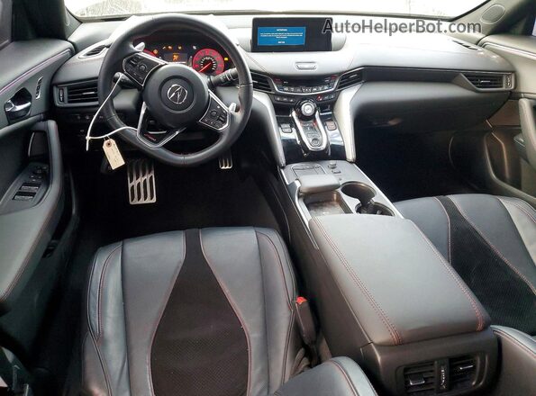 19UUB5F57PA001633 2023 ACURA TLX Black Вид панелі приладів
