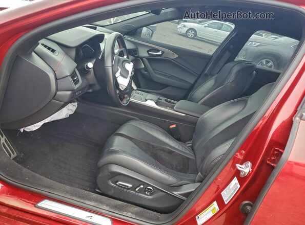 19UUB5F59NA005681 2022 ACURA TLX Red წინა სალონის ხედი