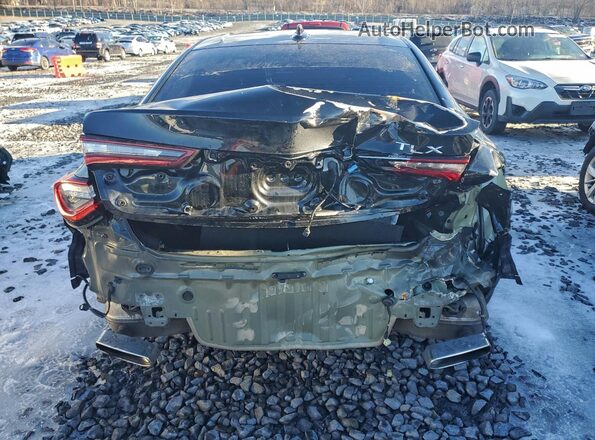 19UUB6F46MA002636 2021 ACURA TLX Black Հետևի տեսք