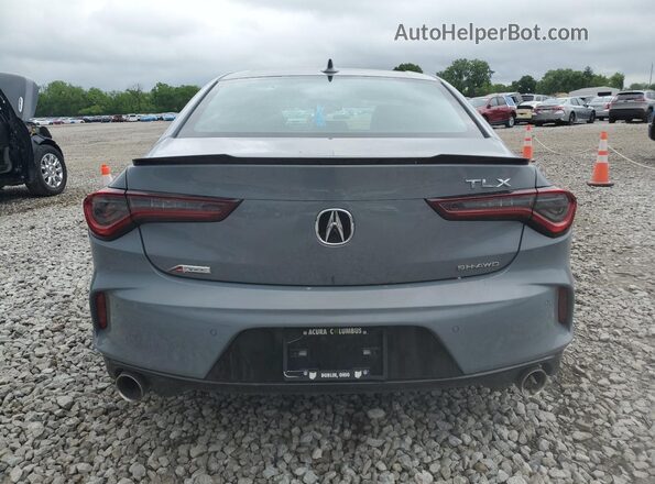 19UUB6F50SA001956 2025 ACURA TLX Gray Вид ззаду