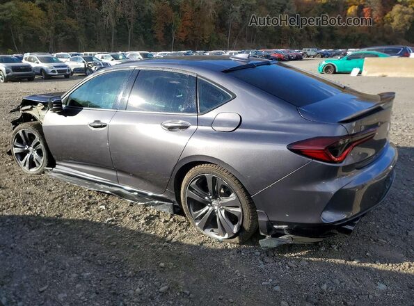 19UUB6F54NA002001 2022 ACURA TLX Gray Задня ліва чверть