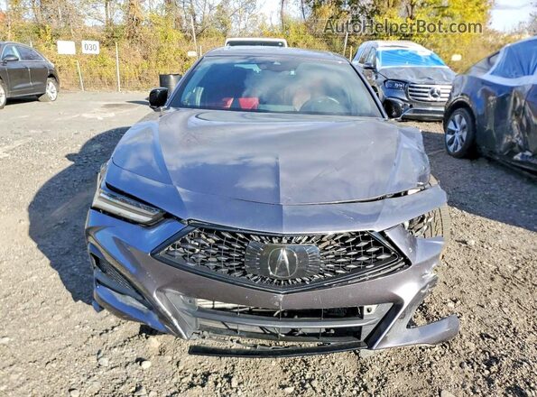 19UUB6F54NA002001 2022 ACURA TLX Gray Вид спереду