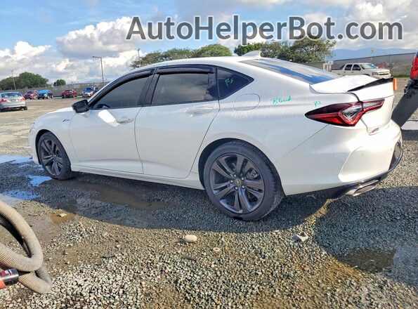 19UUB6F55NA002346 2022 ACURA TLX White Rear left