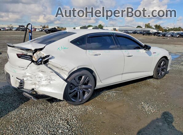 19UUB6F55NA002346 2022 ACURA TLX White Rear right