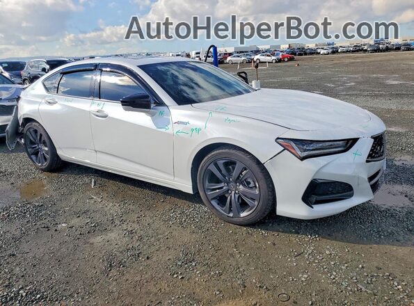 19UUB6F55NA002346 2022 ACURA TLX White Front right