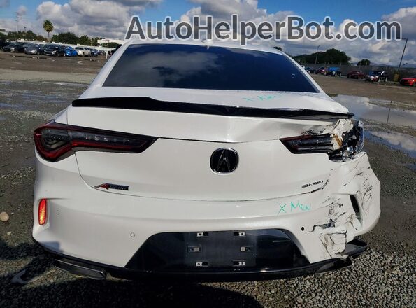 19UUB6F55NA002346 2022 ACURA TLX White Rear view