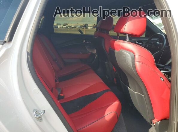 19UUB6F55NA002346 2022 ACURA TLX White Rear seats view