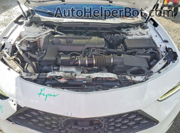 19UUB6F55NA002346 2022 ACURA TLX White Rear interior view