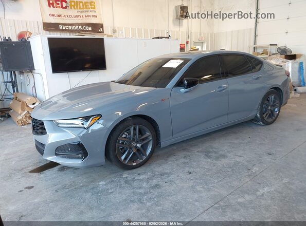 19UUB6F56SA004151 2025 ACURA TLX Gray Передня ліва чверть
